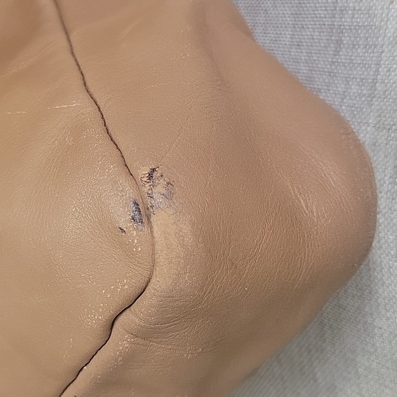 Vintage Frye Tan Leather Flap Front Shoulder Bag - Picture 9 of 13